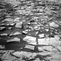 Nasa's Mars rover Curiosity acquired this image using its Left Navigation Camera on Sol 1384, at drive 652, site number 55