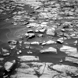 Nasa's Mars rover Curiosity acquired this image using its Left Navigation Camera on Sol 1384, at drive 658, site number 55