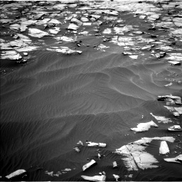 Nasa's Mars rover Curiosity acquired this image using its Left Navigation Camera on Sol 1384, at drive 670, site number 55
