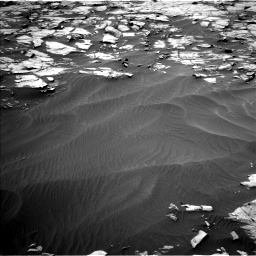 Nasa's Mars rover Curiosity acquired this image using its Left Navigation Camera on Sol 1384, at drive 676, site number 55