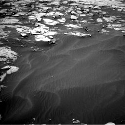 Nasa's Mars rover Curiosity acquired this image using its Left Navigation Camera on Sol 1384, at drive 682, site number 55