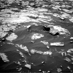 Nasa's Mars rover Curiosity acquired this image using its Left Navigation Camera on Sol 1384, at drive 700, site number 55