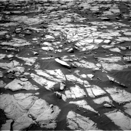 Nasa's Mars rover Curiosity acquired this image using its Left Navigation Camera on Sol 1384, at drive 766, site number 55