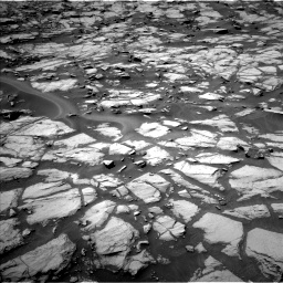 Nasa's Mars rover Curiosity acquired this image using its Left Navigation Camera on Sol 1384, at drive 808, site number 55