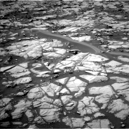 Nasa's Mars rover Curiosity acquired this image using its Left Navigation Camera on Sol 1384, at drive 820, site number 55