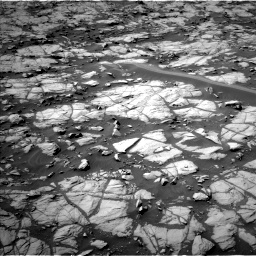 Nasa's Mars rover Curiosity acquired this image using its Left Navigation Camera on Sol 1384, at drive 832, site number 55