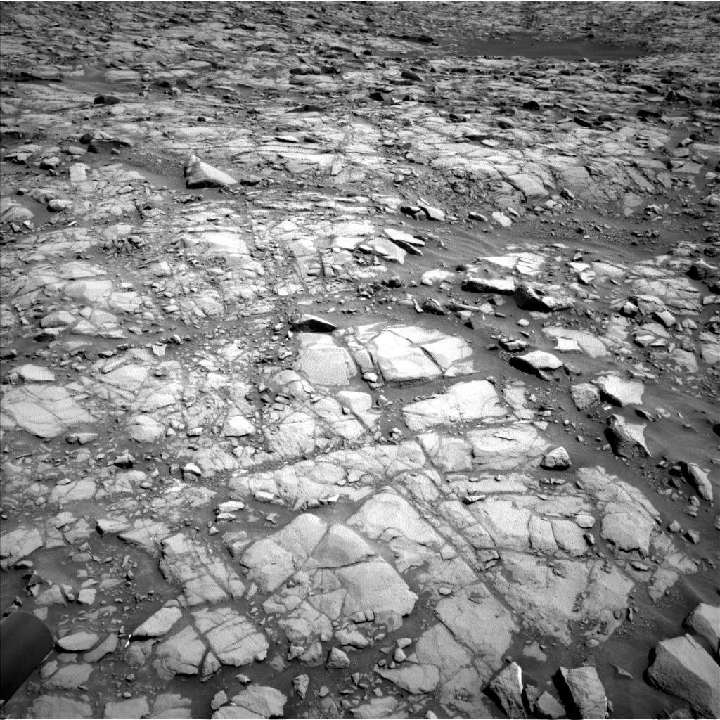 Nasa's Mars rover Curiosity acquired this image using its Left Navigation Camera on Sol 1384, at drive 922, site number 55
