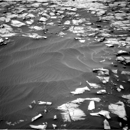 Nasa's Mars rover Curiosity acquired this image using its Right Navigation Camera on Sol 1384, at drive 670, site number 55