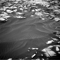 Nasa's Mars rover Curiosity acquired this image using its Right Navigation Camera on Sol 1384, at drive 676, site number 55