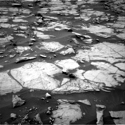 Nasa's Mars rover Curiosity acquired this image using its Right Navigation Camera on Sol 1384, at drive 742, site number 55