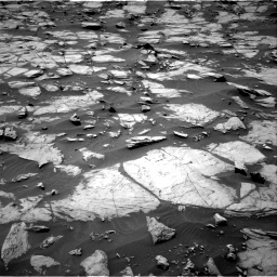 Nasa's Mars rover Curiosity acquired this image using its Right Navigation Camera on Sol 1384, at drive 748, site number 55