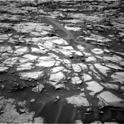 Nasa's Mars rover Curiosity acquired this image using its Right Navigation Camera on Sol 1384, at drive 790, site number 55