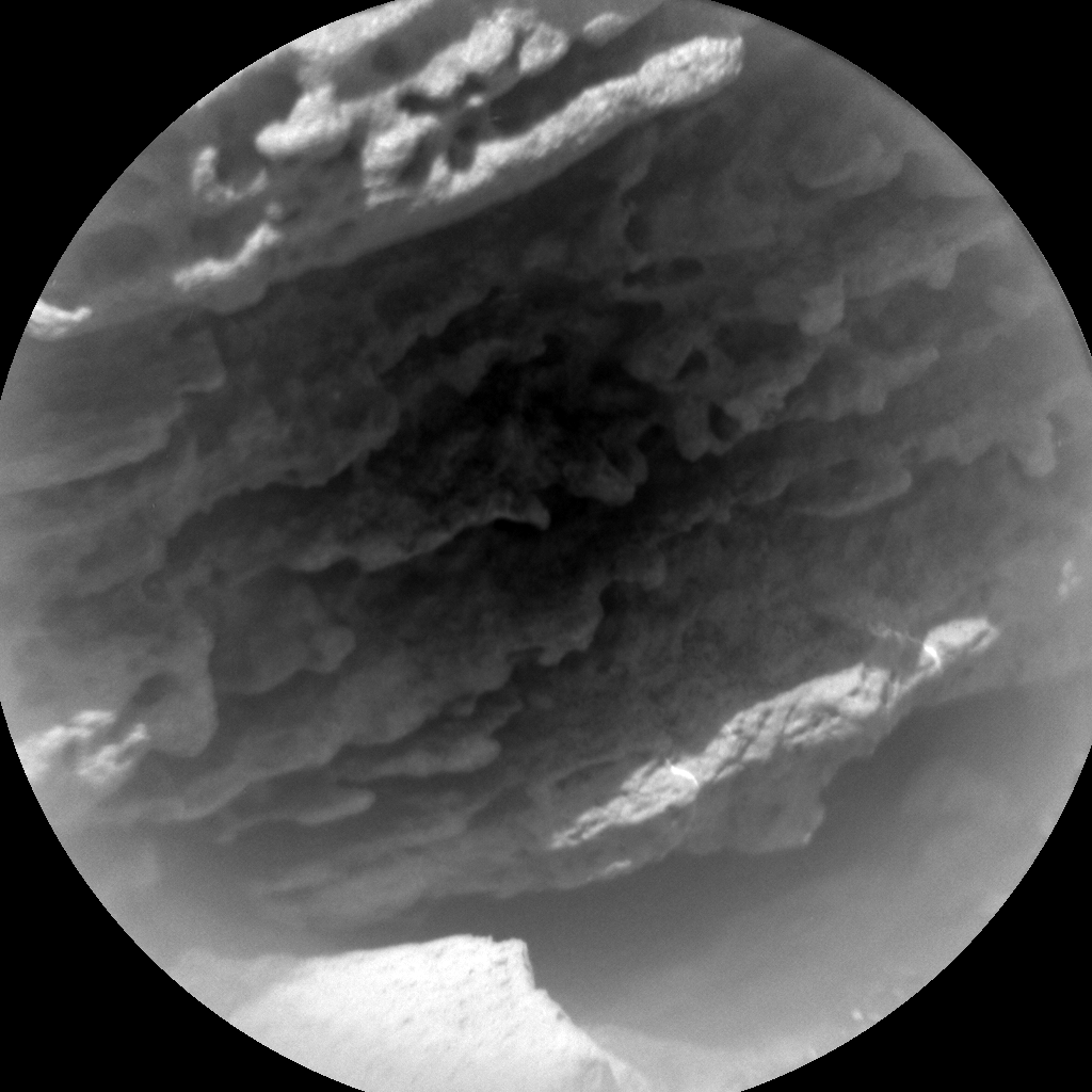 Nasa's Mars rover Curiosity acquired this image using its Chemistry & Camera (ChemCam) on Sol 1384, at drive 538, site number 55