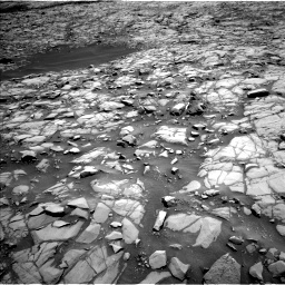 Nasa's Mars rover Curiosity acquired this image using its Left Navigation Camera on Sol 1385, at drive 940, site number 55
