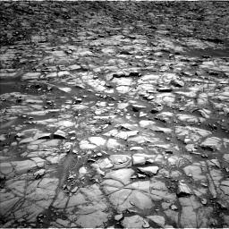 Nasa's Mars rover Curiosity acquired this image using its Left Navigation Camera on Sol 1385, at drive 952, site number 55