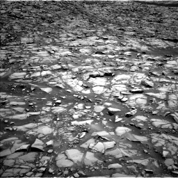 Nasa's Mars rover Curiosity acquired this image using its Left Navigation Camera on Sol 1385, at drive 958, site number 55