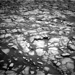 Nasa's Mars rover Curiosity acquired this image using its Left Navigation Camera on Sol 1385, at drive 970, site number 55