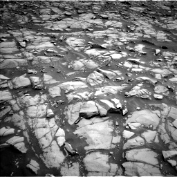 Nasa's Mars rover Curiosity acquired this image using its Left Navigation Camera on Sol 1385, at drive 976, site number 55