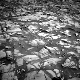 Nasa's Mars rover Curiosity acquired this image using its Left Navigation Camera on Sol 1385, at drive 982, site number 55