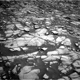 Nasa's Mars rover Curiosity acquired this image using its Left Navigation Camera on Sol 1385, at drive 1000, site number 55