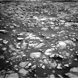 Nasa's Mars rover Curiosity acquired this image using its Left Navigation Camera on Sol 1385, at drive 1036, site number 55