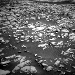 Nasa's Mars rover Curiosity acquired this image using its Left Navigation Camera on Sol 1385, at drive 1048, site number 55