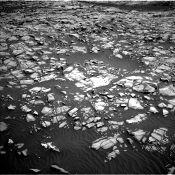 Nasa's Mars rover Curiosity acquired this image using its Left Navigation Camera on Sol 1385, at drive 1054, site number 55