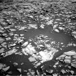 Nasa's Mars rover Curiosity acquired this image using its Left Navigation Camera on Sol 1385, at drive 1066, site number 55