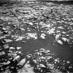 Nasa's Mars rover Curiosity acquired this image using its Left Navigation Camera on Sol 1385, at drive 1072, site number 55