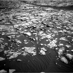 Nasa's Mars rover Curiosity acquired this image using its Left Navigation Camera on Sol 1385, at drive 1078, site number 55