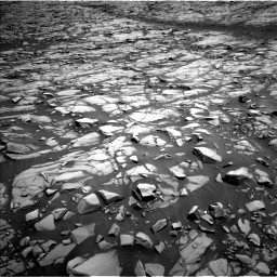Nasa's Mars rover Curiosity acquired this image using its Left Navigation Camera on Sol 1385, at drive 1096, site number 55