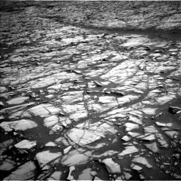Nasa's Mars rover Curiosity acquired this image using its Left Navigation Camera on Sol 1385, at drive 1108, site number 55