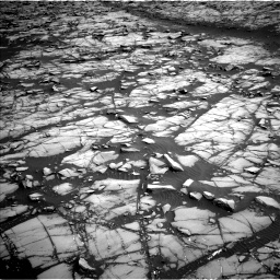 Nasa's Mars rover Curiosity acquired this image using its Left Navigation Camera on Sol 1385, at drive 1120, site number 55