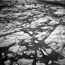 Nasa's Mars rover Curiosity acquired this image using its Left Navigation Camera on Sol 1385, at drive 1126, site number 55