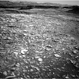 Nasa's Mars rover Curiosity acquired this image using its Left Navigation Camera on Sol 1385, at drive 1294, site number 55