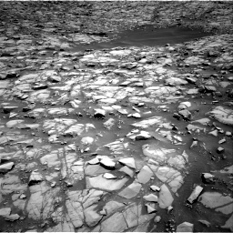 Nasa's Mars rover Curiosity acquired this image using its Right Navigation Camera on Sol 1385, at drive 946, site number 55