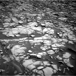 Nasa's Mars rover Curiosity acquired this image using its Right Navigation Camera on Sol 1385, at drive 994, site number 55