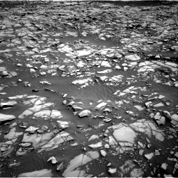 Nasa's Mars rover Curiosity acquired this image using its Right Navigation Camera on Sol 1385, at drive 1042, site number 55