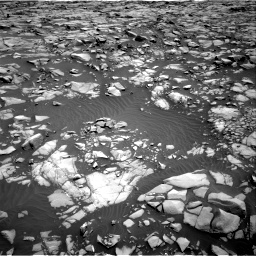 Nasa's Mars rover Curiosity acquired this image using its Right Navigation Camera on Sol 1385, at drive 1066, site number 55
