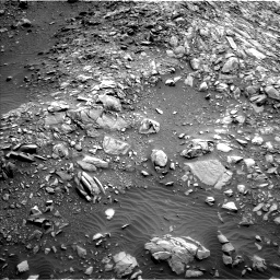 Nasa's Mars rover Curiosity acquired this image using its Left Navigation Camera on Sol 1386, at drive 1318, site number 55