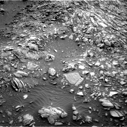 Nasa's Mars rover Curiosity acquired this image using its Right Navigation Camera on Sol 1386, at drive 1318, site number 55