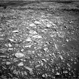 Nasa's Mars rover Curiosity acquired this image using its Left Navigation Camera on Sol 1387, at drive 1354, site number 55
