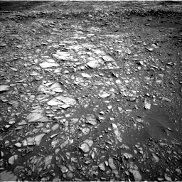 Nasa's Mars rover Curiosity acquired this image using its Left Navigation Camera on Sol 1387, at drive 1360, site number 55