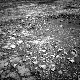 Nasa's Mars rover Curiosity acquired this image using its Left Navigation Camera on Sol 1387, at drive 1384, site number 55