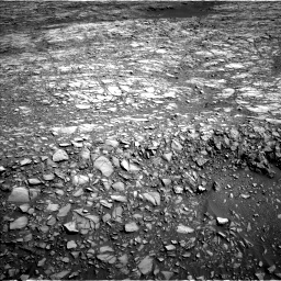 Nasa's Mars rover Curiosity acquired this image using its Left Navigation Camera on Sol 1387, at drive 1408, site number 55