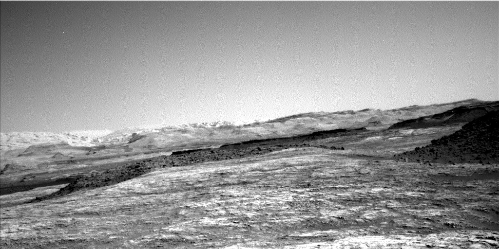 Nasa's Mars rover Curiosity acquired this image using its Left Navigation Camera on Sol 1387, at drive 1420, site number 55