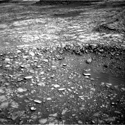 Nasa's Mars rover Curiosity acquired this image using its Right Navigation Camera on Sol 1387, at drive 1396, site number 55