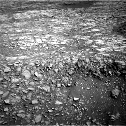 Nasa's Mars rover Curiosity acquired this image using its Right Navigation Camera on Sol 1387, at drive 1408, site number 55