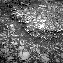 Nasa's Mars rover Curiosity acquired this image using its Left Navigation Camera on Sol 1398, at drive 1450, site number 55