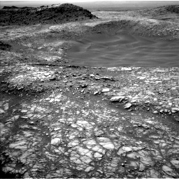 Nasa's Mars rover Curiosity acquired this image using its Left Navigation Camera on Sol 1398, at drive 1480, site number 55